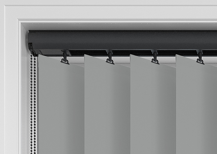 Palermo (Blackout), Graphite - Vertical Blind - Image 14
